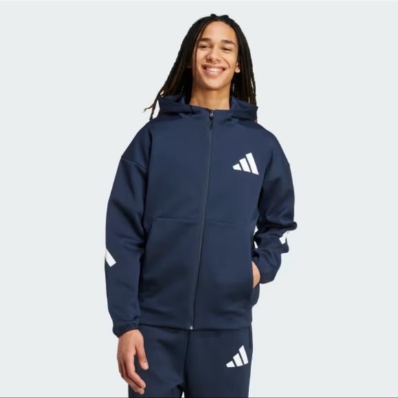 💙NWT💙ADIDAS Z.N.E Full Zip Hoodie